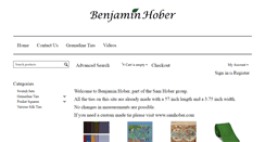 Desktop Screenshot of benjaminhober.com