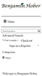 Mobile Screenshot of benjaminhober.com